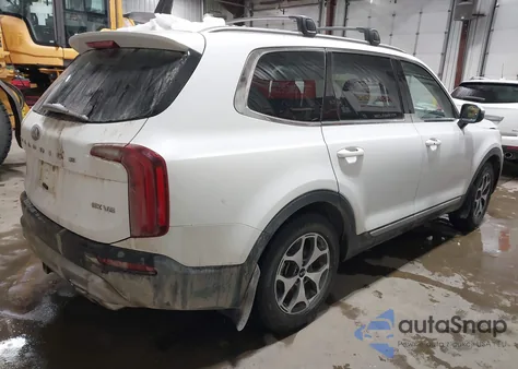2020 Kia Telluride Ex z USA, uszkodzony, nr VIN 5XYP3DHC3LG034668